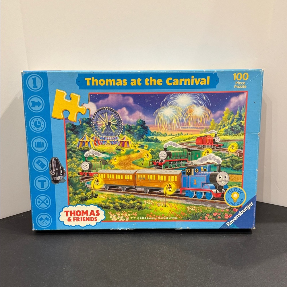 Ravensburger Thomas & Friends Thomas At The Carnival Puzzle 100 pcs Glow